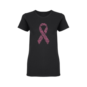 Camiseta de algodón de talla grande de alta calidad para mujer, Top gráfico de punto informal, botón de diamante, bordado personalizado, apliques de logotipo estampado - Product Image 6