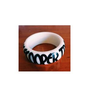 Brazalete de Resina Bonito para Mujer, Brazalete Hecho a Mano, Joyería de Moda Artesanal, Brazalete de Resina de Diseño Clásico, Hecho a Mano, Duradero - Product Image 2