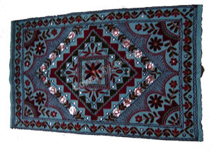 Chemin de table géométrique AARI, technique de broderie tricotée, nappe décorative élégante pour salle à manger et salon - Product Image 6