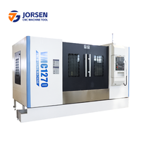 Centre d'usinage vertical CNC VMC1270 haute précision 3 axes, table robuste, pour le traitement de pièces métalliques et de moules, fraiseuse CNC