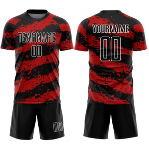 Uniformes de Fútbol Personalizados de Poliéster Sublimado, Transpirables, de Secado Rápido, Antibacterianos, Unisex para Adultos - Product Image 4