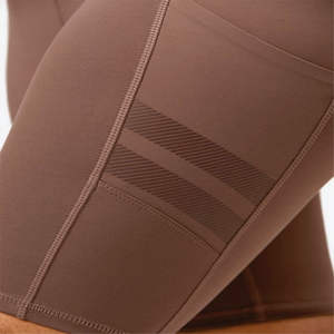 Évacuation de la transpiration Séchage rapide Respirant 74% Polyester 26% Elastane Deep Taupe Epic Bike Shorts - Product Image 5