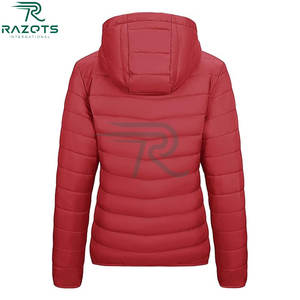 Chaqueta Acolchada Corta de Mujer Personalizada 2025, de Lujo, Cálida, Transpirable, con Cierre de Cremallera - Product Image 4