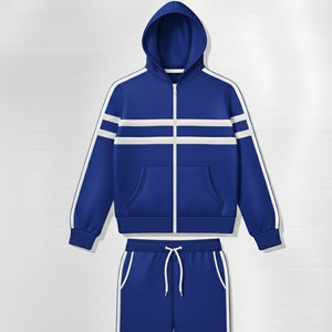 Survêtement personnalisé avec logo, tissu léger et respirant, coupe confortable, idéal pour les activités sportives et le port quotidien - Product Image 3