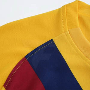 Camiseta de fútbol juvenil hecha a medida, uniforme de fútbol de manga corta con nombre de equipo, técnica de lavado de corte automatizado - Product Image 5