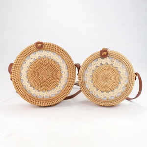Bolso de mano de ratán tejido, bandolera, bolso cruzado, al precio más bajo, hecho a mano, bolsos de mujer, bolsos de hombro - Product Image 5
