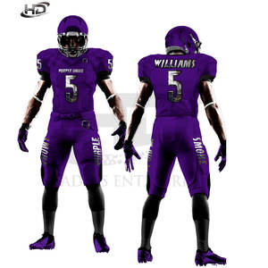 Uniforme de football américain pour jeunes de meilleure qualité, nouveau design, uniforme de football américain - Product Image 2