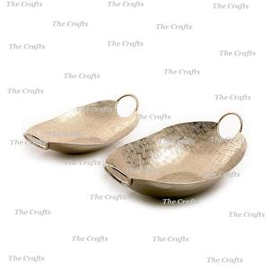 Cuencos para servir martillados de aluminio a granel para el hogar y vajilla de Hotel ensalada decorativa frutas aperitivos cuencos de comida - Product Image 3