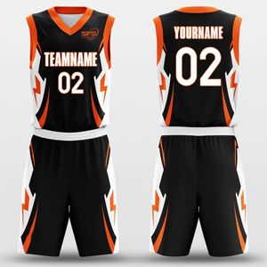 Uniforme de Baloncesto Transpirable Personalizado SFS-BU-007, Diseño Sublimado Único, Opciones de Tallas Grandes, Conjuntos de Baloncesto Personalizados - Product Image 3