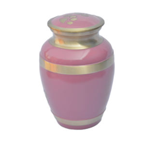 Urne de crémation en métal en aluminium de style européen de qualité d'entreprise Urne religieuse polie très brillante - Product Image 6