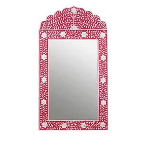 Top Selling Premium Elegant Handmade Bone Inlay Modern Pattern Wall <b>Mirrors</b> by crescent crafts - Product Image 2