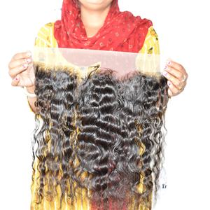 Cuticule brute alignée 100% cheveux humains noirs naturels non transformés vietnamiens avec des boucles de vagues - Product Image 6