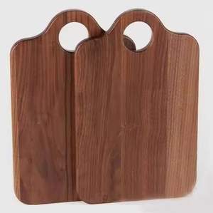 Tabla de cortar de verduras de madera nueva multicolor al por mayor de fábrica de forma redonda tabla de cortar de madera de hierro Cocina - Product Image 3