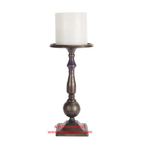 Most Amazing High Quality Decorating Aluminum Top Shiny Quality Finishing Handmade T Light <b>Candle</b> Holder With Rounded Base - Product Image 2