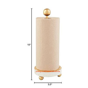 Fabricants et fournisseurs d'OEM de support de papier de soie en métal rond noir faits à la main sur Offre Spéciale - Product Image 2