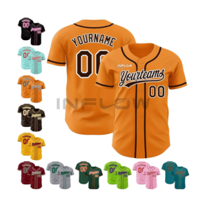 Maillots de baseball et de softball pour adultes, uniformes respirants imprimés 100% polyester à manches courtes, toutes saisons, directement de l'usine - Product Image 6
