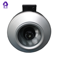 Ventilateur de gaine électrique en ligne D250 de 250 mm, souffleur centrifuge arrière pour rideaux d'air, 230 V 220 V, personnalisable OEM