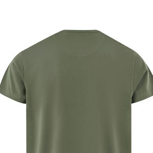 T-shirt à col rond doux ajusté de qualité supérieure pour hommes Logo de la marque OEM sur mesure T-shirt pour hommes - Product Image 6
