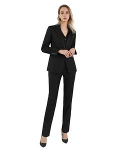 Traje de Oficina para Mujer en Oferta, Cómodo, Manga Larga, Casual, a la Moda, Talla Grande, para Trabajo de Oficina, Negocios, Bodas - Product Image 3