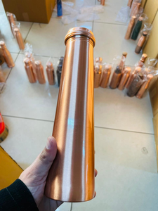 Botella de Agua de Cobre 100% Puro de la Mejor Calidad, a Prueba de Fugas, con Acabado Martillado Antiguo, Ecológica, para Uso en Oficina y Hogar - Product Image 4