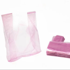 BOLSA DE PLÁSTICO-Bolsas de compras-Bolsas de globos de supermercado Rosa-Alta calidad listas para exportar hechas en Vietnam - Product Image 1