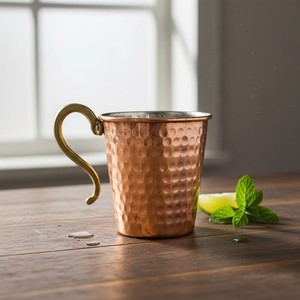 Vasos de Cóctel Clásicos de Cobre, Elegantes y Duraderos, Estilo Vintage - Product Image 1