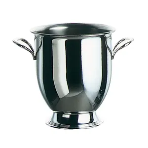 Premium Handmade Gold <b>Ice</b> <b>Bucket</b> Royal <b>Ice</b> <b>Bucket</b> <b>with</b> Gold Plated Decorative <b>Lid</b> Hand Beaten Copper Look made by zahid exports - Product Image 1