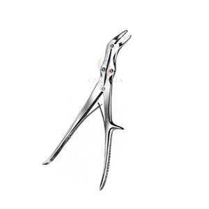 Echlin Bone Rongeur 2mm 23cm Double Action Curved Stille-Luer Rongeur Forceps Echlin Bone Rongeur 2mm 23cm - Product Image 1