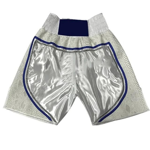 Pantalones cortos de Muay Thai para hombre hechos a medida, ropa deportiva personalizada cosida, pantalones cortos de Muay Thai antiarrugas para hombre con logotipo/color personalizado - Product Image 1