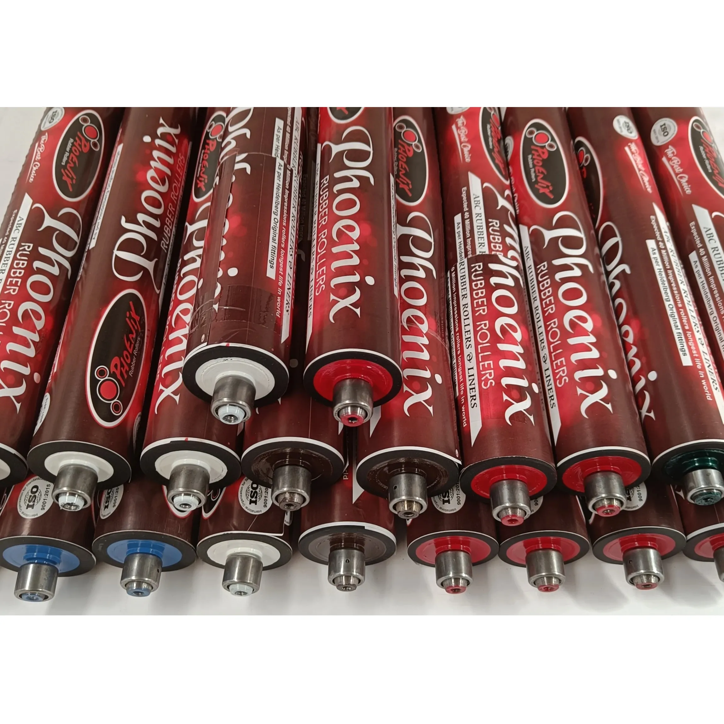 Heidelberg Kord Rubber rollers offset printing press rubber rollers ink and dampening rollers with bearings