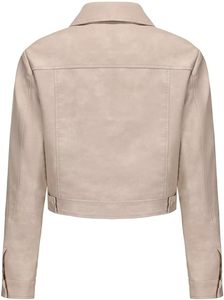 <b>Women's</b> Long Wool V-Neck Eco-Friendly Windproof Jacket Flap Pocket Snap Retro Shape - Product Image 5