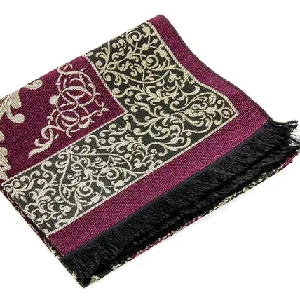 Meerkleurige Getufte Gebedsmat Moslim Biddende Vloerkleed Traditionele Islamitische Accessoires Hoge Kwaliteit Sajjadah 280 Gram 117*67 Cm Laag