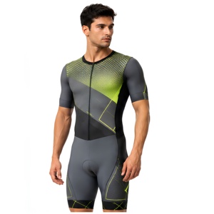Combinaison de triathlon pour homme de haute qualité, séchage rapide, compression, une pièce, pour cyclisme, course à pied, natation, fabricant OEM - Product Image 2