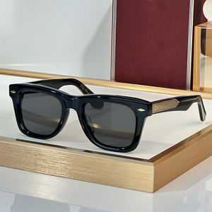 Gafas de Sol JMM Luxury Designer <span class=keywords><strong>2001</strong></span> a <span class=keywords><strong>SPACE</strong></span> <span class=keywords><strong>ODYSSEY</strong></span> con Armazón Cuadrado de Bioacetato, Lentes Polarizadas UV400 Hechas a Mano con Logotipo - Product Image 1