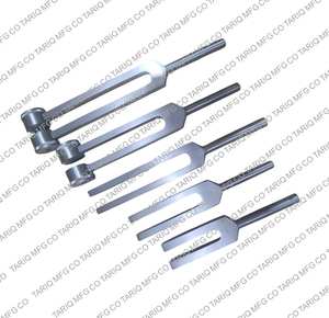 Recién llegado, juego de diapasones para Escuela de Medicina, 128Hz, 256Hz, 512Hz, 1024Hz, 2048Hz, para estudiantes, médicos, enfermeras - Product Image 2