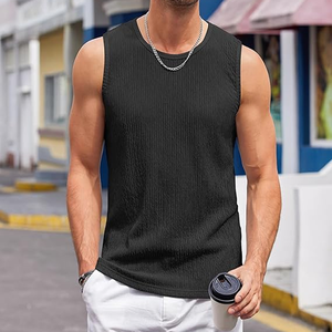 Survêtement Slim Fit en Coton Spandex de Qualité Supérieure pour Homme, Col Ras du Cou, Tricoté, Décontracté, Respirant, Style à Séchage Rapide, Disponible en Gros - Product Image 2