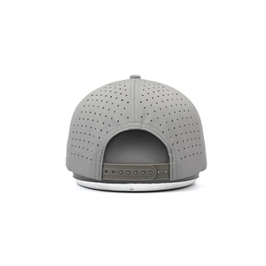 Manufacturer Direct Supply Original Golf Caps Blank 5 Panel Structured Laser Punched Adjustable Plastic Back Buckle Sports <b>Hat</b> - Product Image 6
