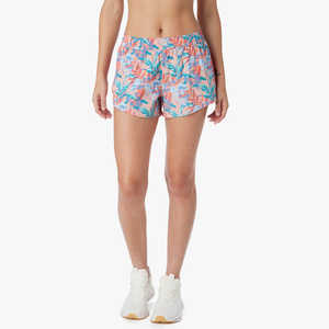 2025 Short de sport respirant de haute qualité pour femmes grande taille personnalisé en gros avec décoration florale - Product Image 5