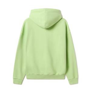 100% coton hommes personnalisé brodé Logo français tissu polaire doublé sweats à capuche surdimensionnés sweats solide motif uni hiver - Product Image 2