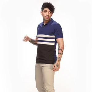 2025 hommes pour Polo T-Shirt à la mode couleur unie nouvelle tendance conçu tissu tricoté écologique plaine teint Technique - Product Image 3