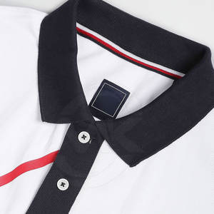 Les hommes les plus vendus pour T-shirts polo Motif solide Vêtements décontractés Approvisionnement direct d'usine pour la vente en ligne - Product Image 6