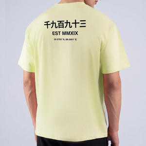 T-shirt avec logo personnalisé | T-shirt en coton unisexe en gros | Fabricant de t-shirts imprimés à manches courtes - Product Image 3