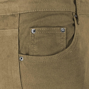 Pantalones de Trabajo para Hombre, Estilo Casual, de Poliéster/Algodón Color Caqui, Transpirables, Impermeables, para Exteriores - Product Image 4