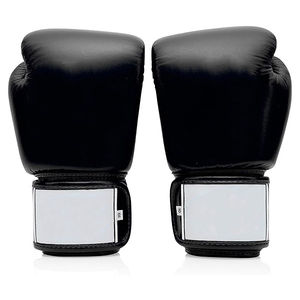 Gants de boxe en cuir PU de qualité supérieure, style compétition, rembourrage léger en mousse, absorption des chocs, imperméables, doigts entièrement protégés, avec protection du poignet - Product Image 3