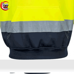 Sweats à capuche de grande taille légers pour le travail en hiver pour hommes, respirants et imperméables à séchage rapide avec caractéristiques réfléchissantes - Product Image 6