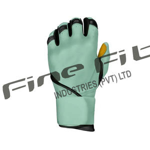 Gants de frappeur légers en cuir d'agneau pour enfants Gants d'entraînement sportif confortables pour jeunes personnalisables - Product Image 5