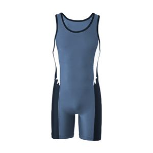 Custom Made Men's Sports Bodysuit Singlet Wrestling Suit for Gym Training Power Lift Weightlifting Workout <b>Romper</b> - Product Image 1