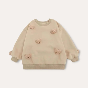 Suave Spandex/fibra de bambú bebé sudadera Onesie OEM fabricante acogedor transpirable Unisex ropa infantil venta al por mayor pedido a granel - Product Image 3