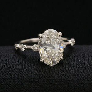 Anillo de Compromiso de Diamantes de Platino de Joyería Fina, con Certificado IGI, 4g, Minimalista, Elegante, Brillante, Estilo Lujoso - Product Image 3