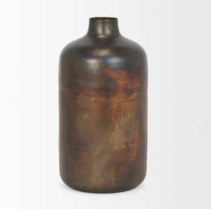 Florero de Metal de hierro de diseño moderno hecho a mano y juego de macetas de bronce personalizable para mesa y decoración de Hotel disponible a granel - Product Image 1